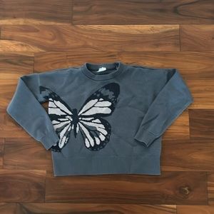 Kids butterfly sweater